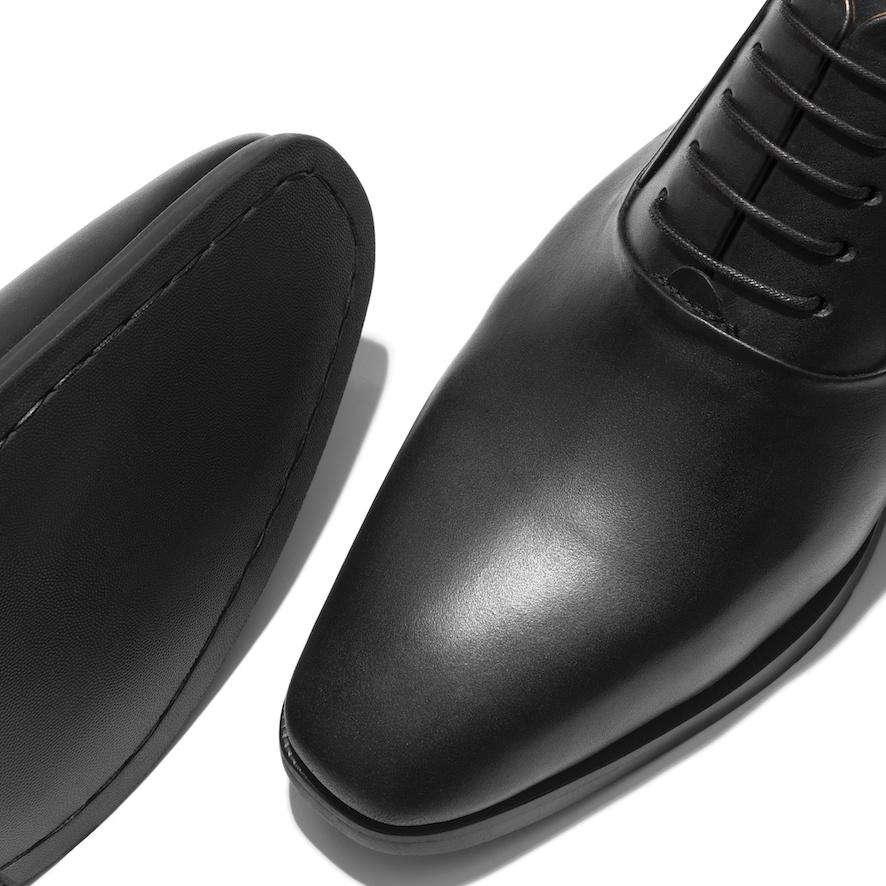 Classic Oxford, Black, High-End Cow Leather - Image 3