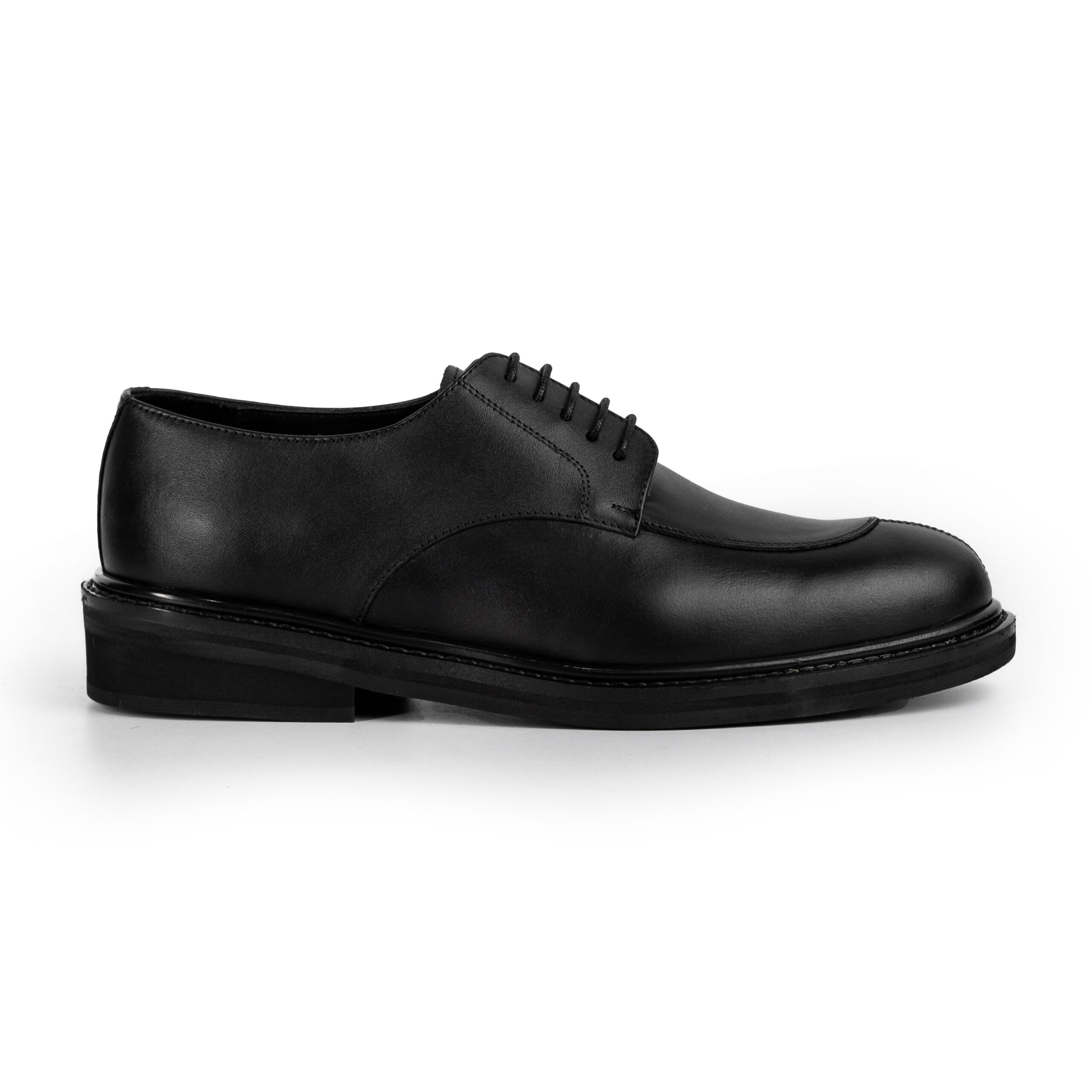 The Derby, Black, Cow Leather - Image 3