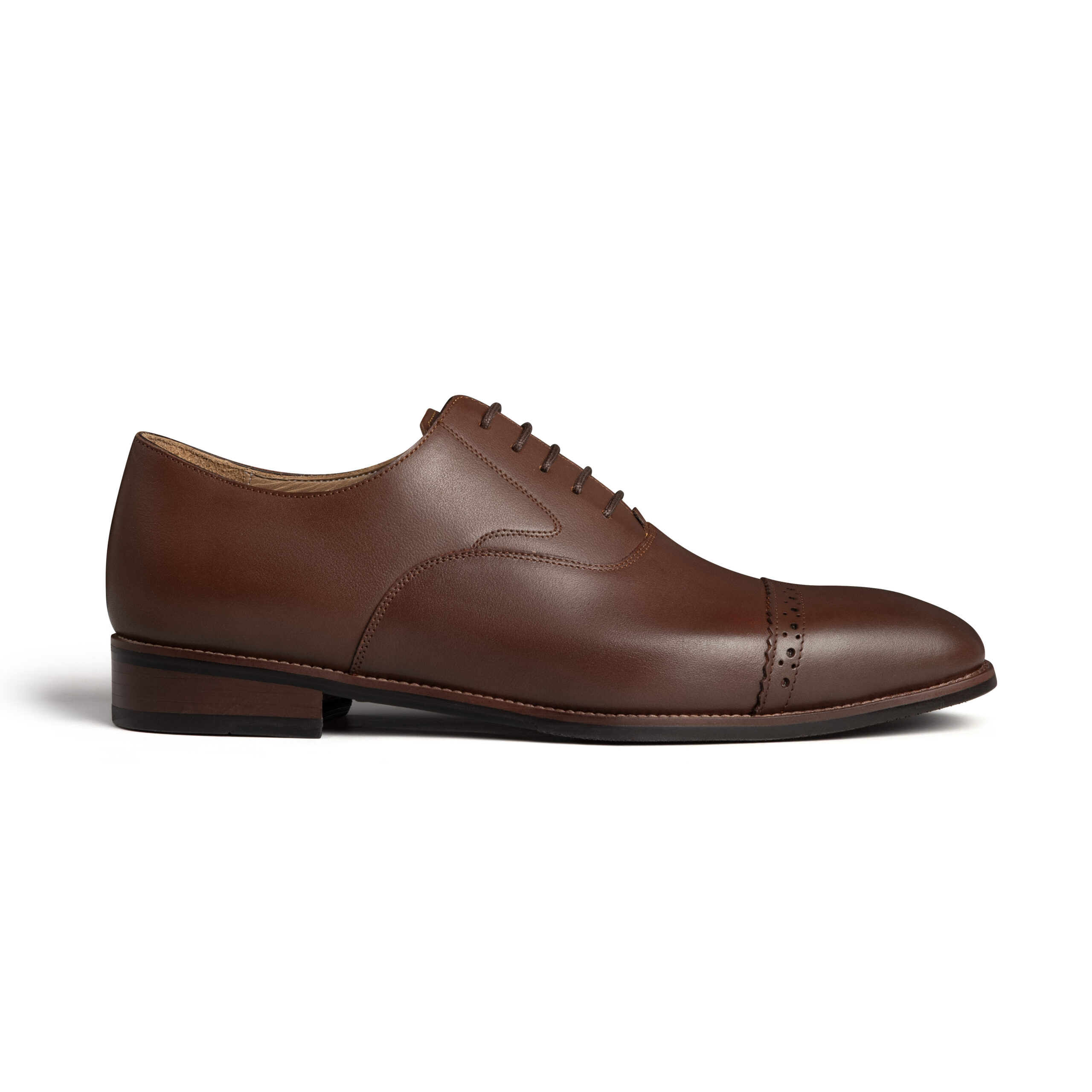 Captoe Oxford, Black, Leather - Image 11