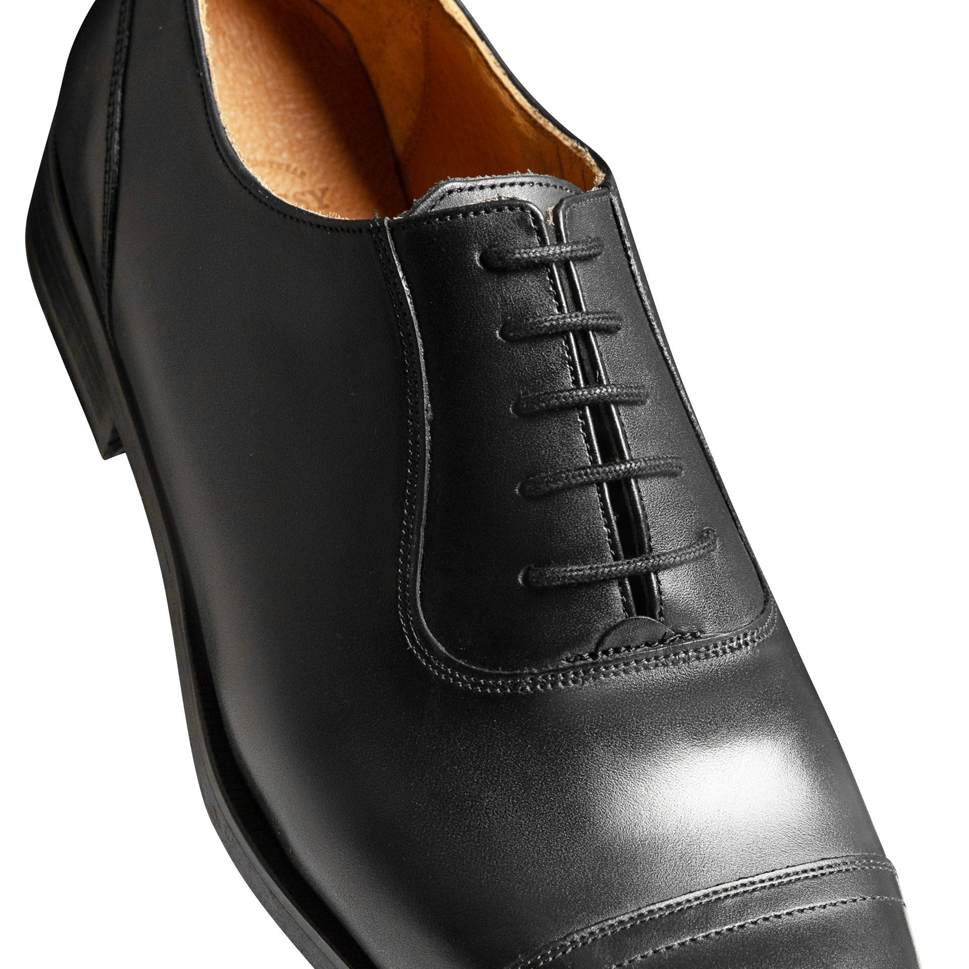 Classic Oxford, Black, Cow Leather - Image 7