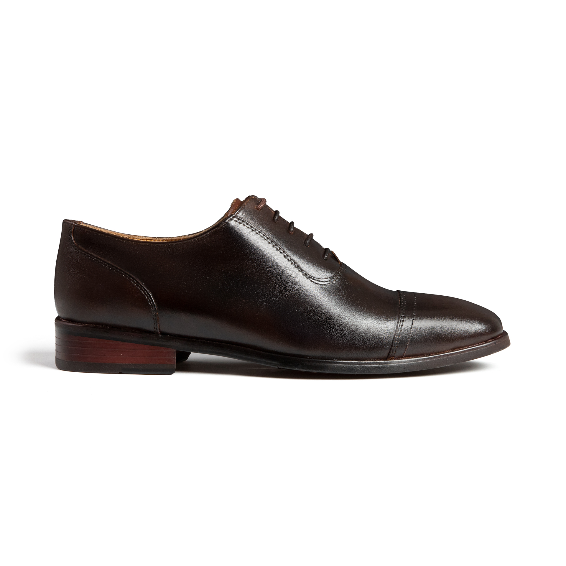 Classic Oxford, Black, Cow Leather - Image 10