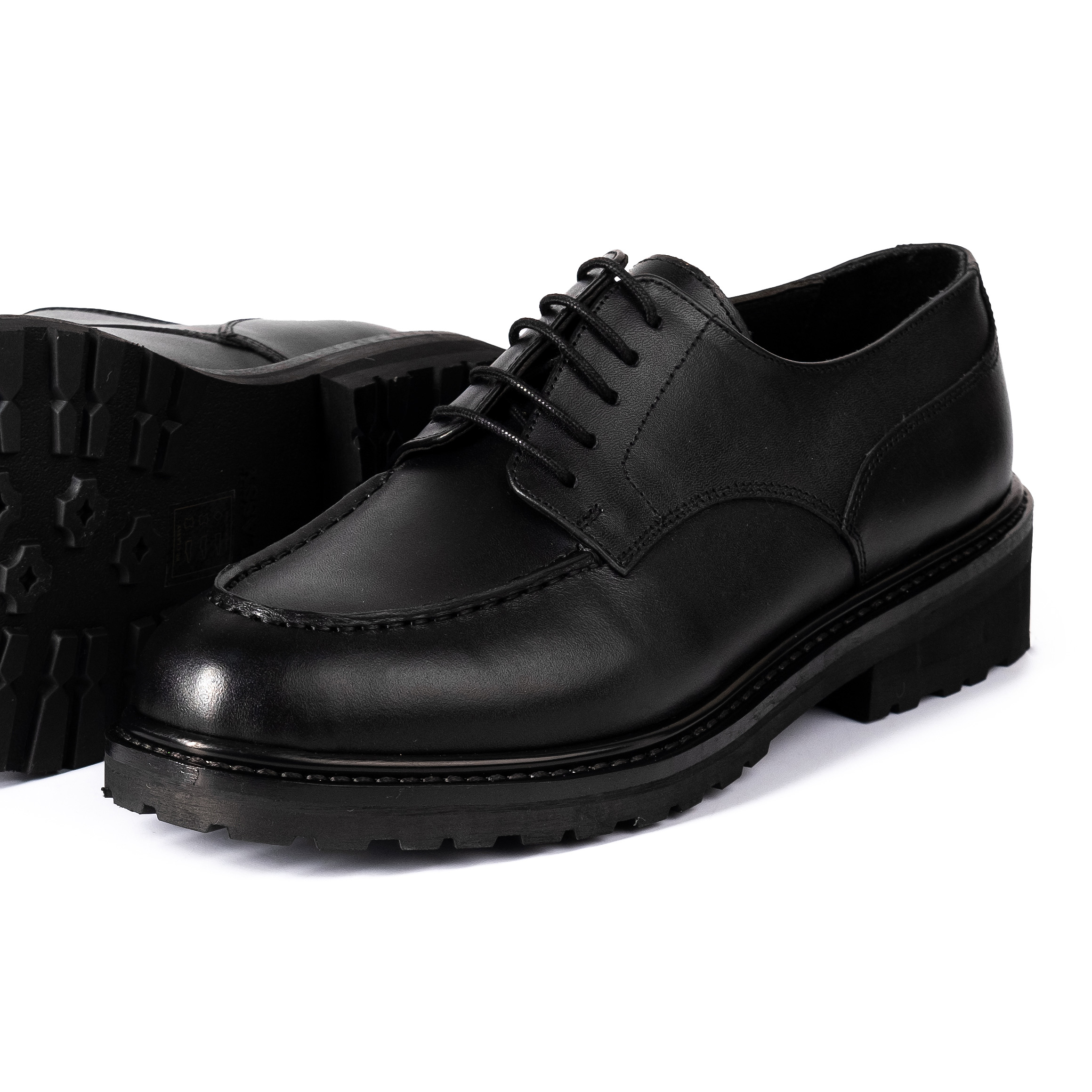 Be Bold Derby, Black, Leather - Image 3
