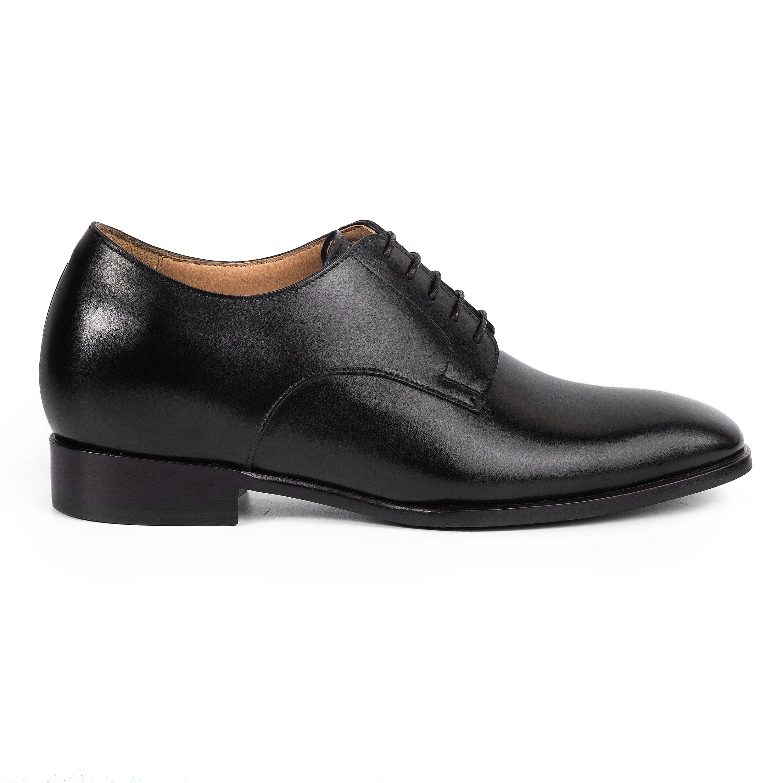 The Don Plain Toe Derby, Black, Leather - Image 3