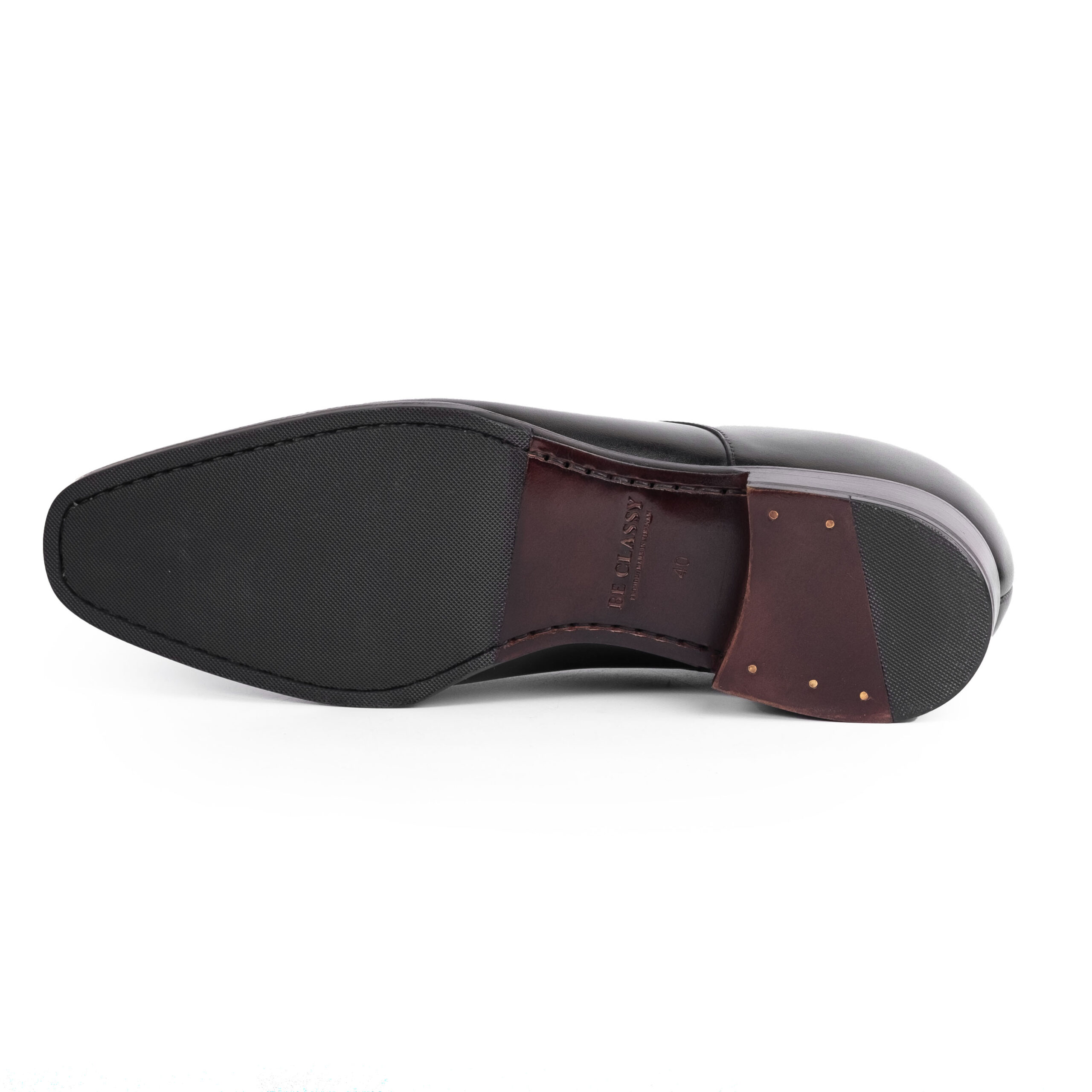 The Don Plain Toe Derby, Black, Leather - Image 4