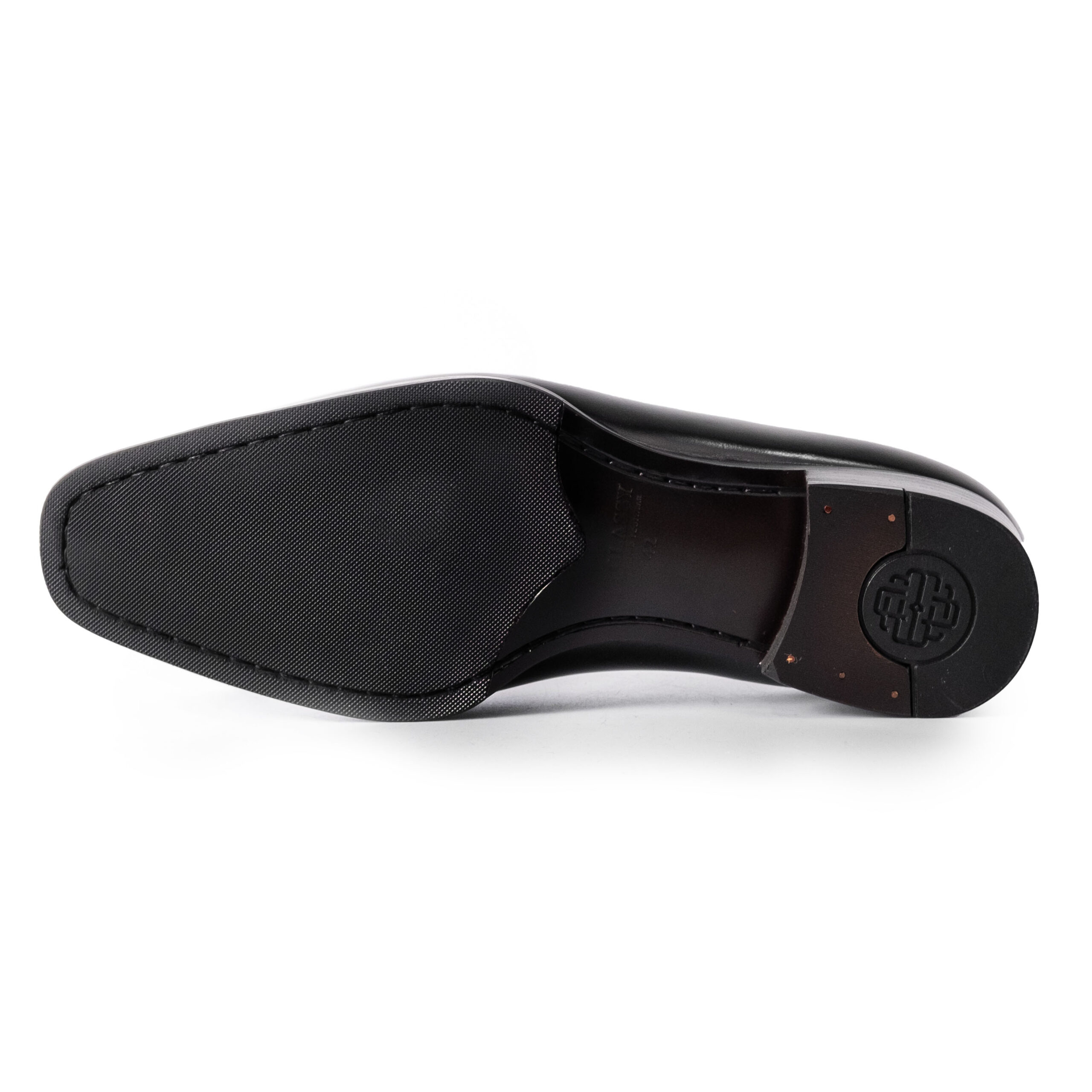 Wholecut Oxford OF20, Black, High-End Cow Leather - Image 3