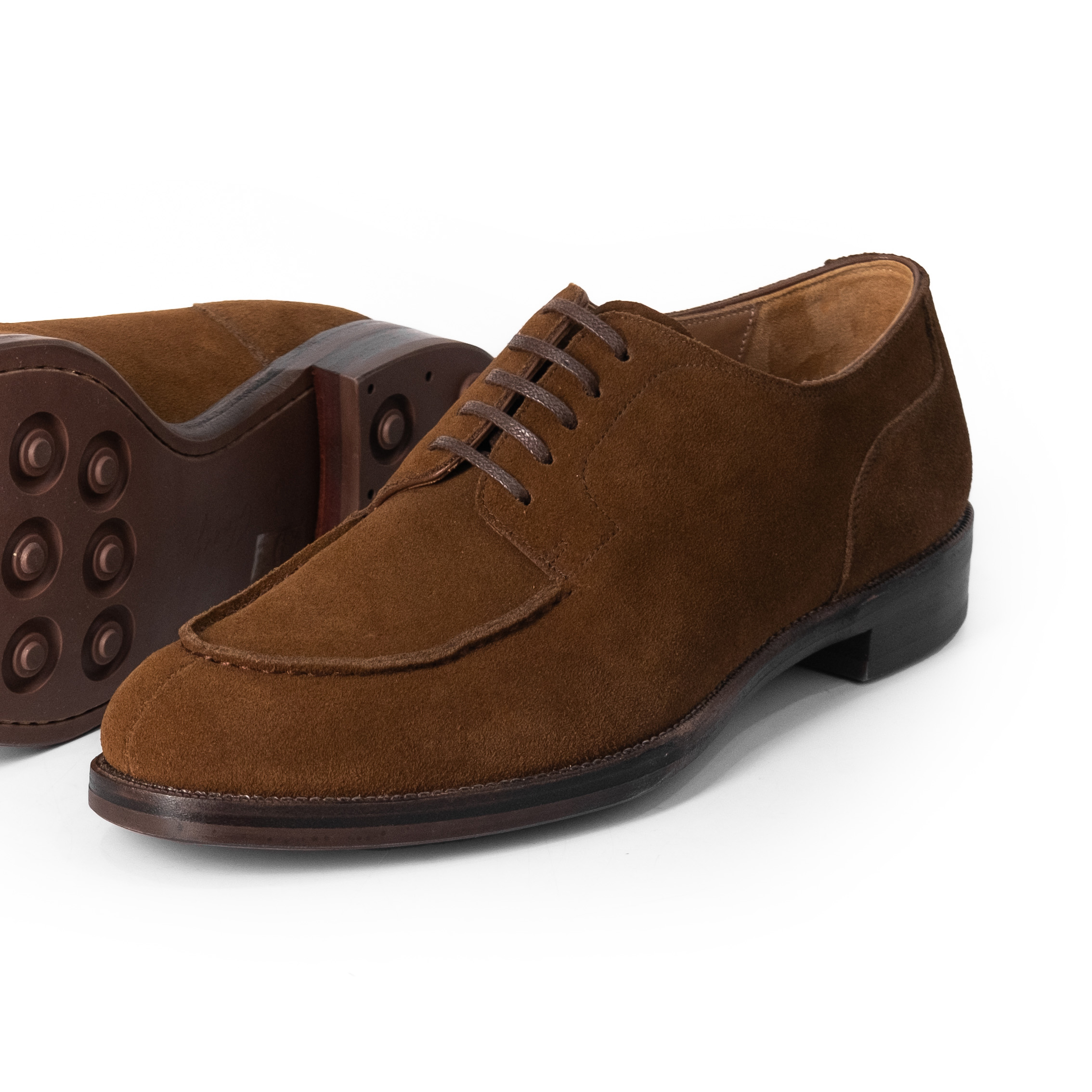 Suede Derby, Brown, Suede - Image 2