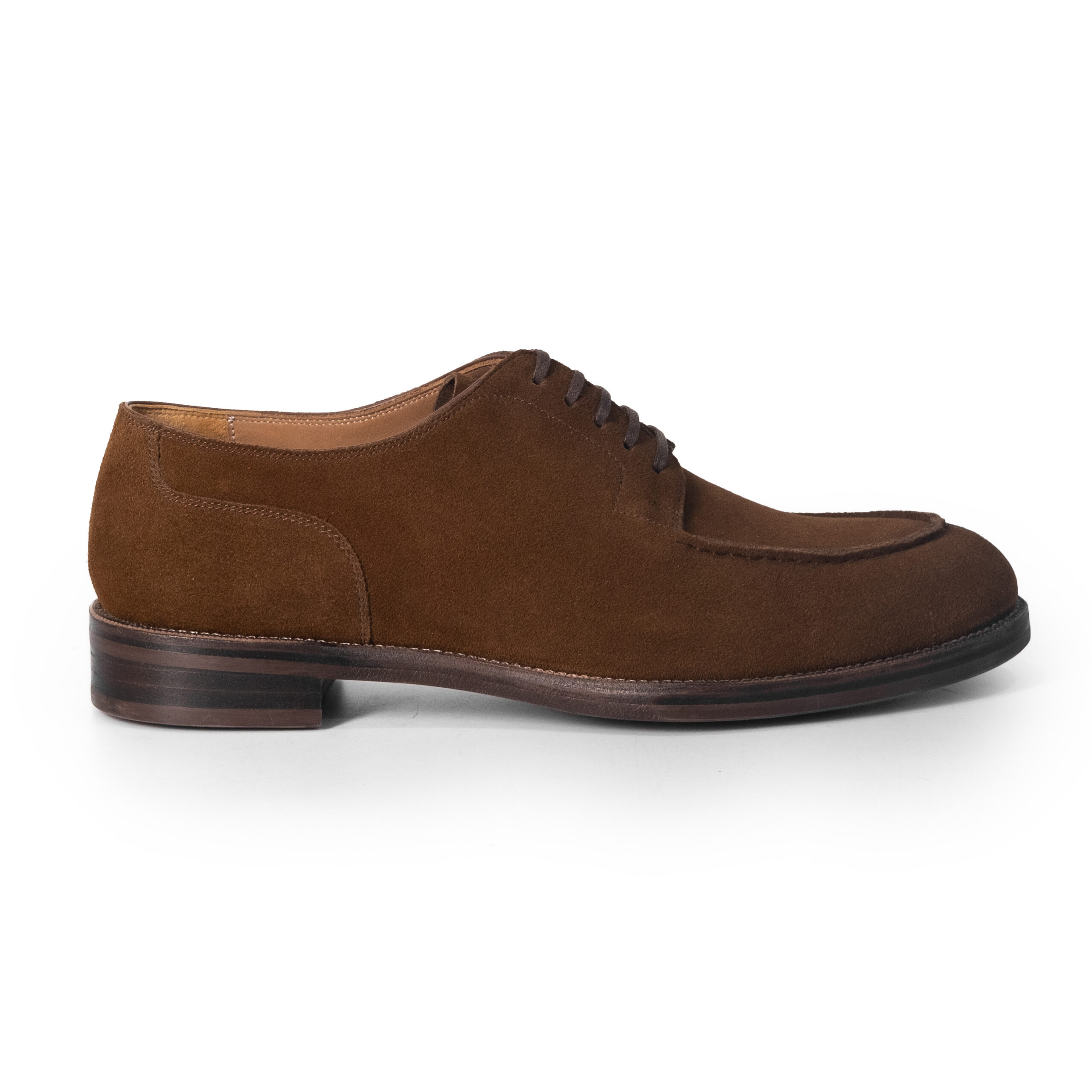 Suede Derby, Brown, Suede - Image 3