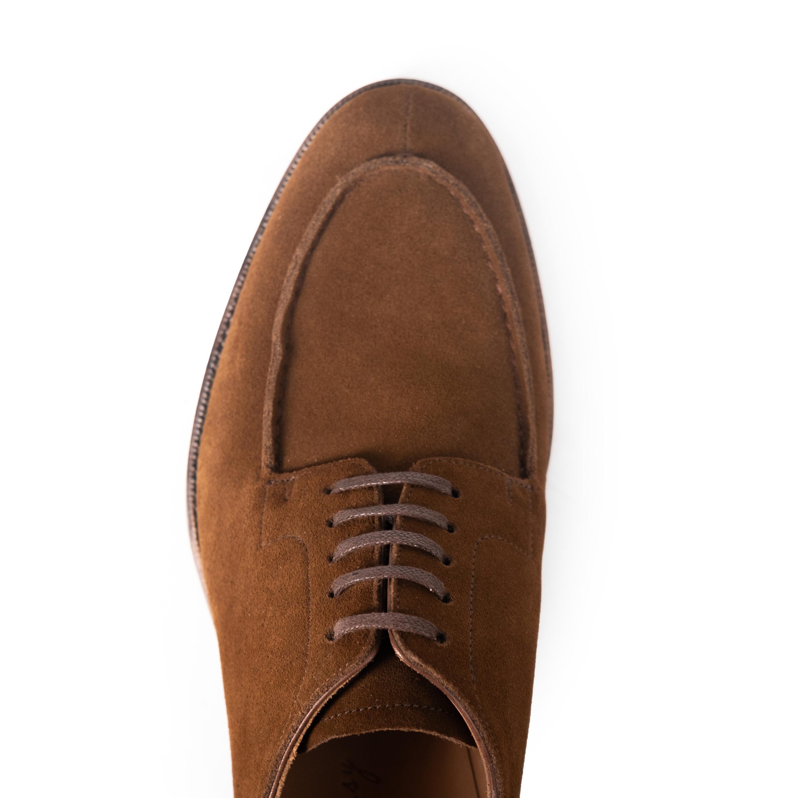Suede Derby, Brown, Suede - Image 5