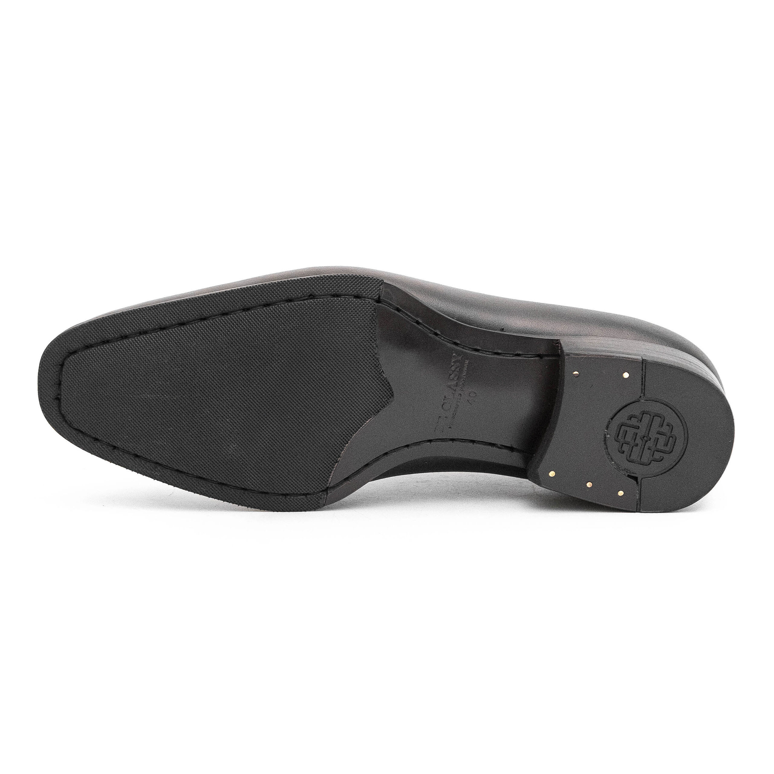 Wholecut Oxford OF22, Black, High-End Cow Leather - Image 3