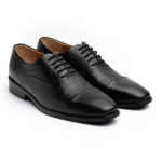 Oxford, Black, Cow Leather